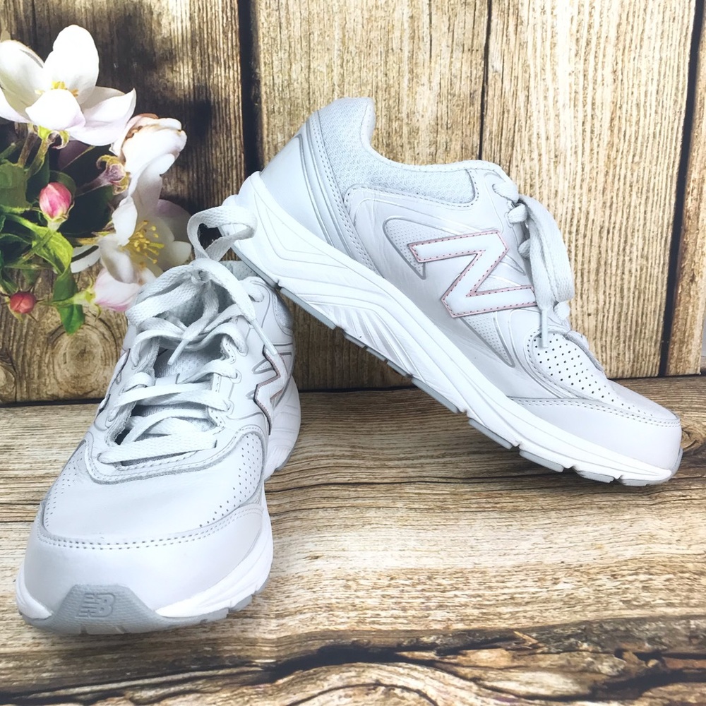 New Balance 840V2 White Pink Walking Sneakers 10